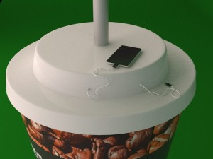recharge station - cup Modelo 3D