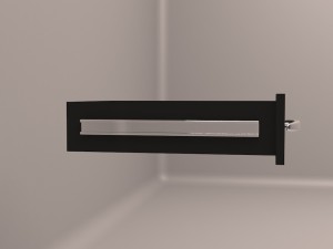 desk with rolling file cabinet Model 3D