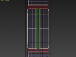 simple pharmacy display gondola 3D Model