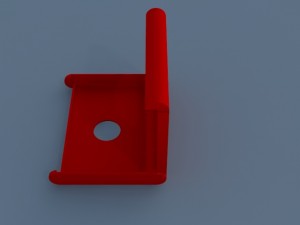 compact card holder - 3d printed model 3D-printmodel