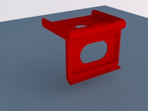 compact card holder - 3d printed model 3D-printmodel