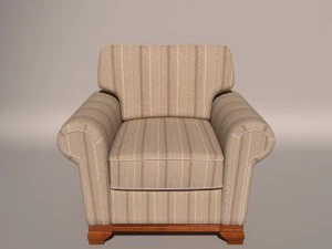 poltrona modelo ingl&ecirc;s - sillon modelo ingl&ecirc;s Modelo 3D