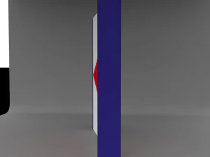 バナーウォールディスプレイ 3Dモデル