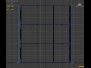 banner wall display Modello 3D