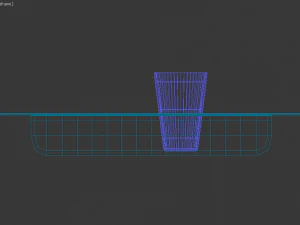 bandeja de acr&iacute;lico para copos pl&aacute;sticos de 12 on&ccedil;as Modelo 3D