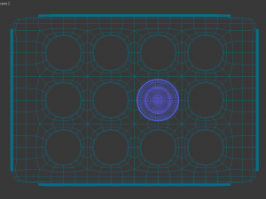 acrylic tray for 12oz plastic cups Modelo 3D