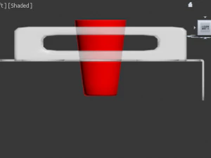 bandeja de acr&iacute;lico para copos pl&aacute;sticos de 12 on&ccedil;as Modelo 3D