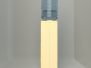 Water Dispenser with cabinet Modelo 3D