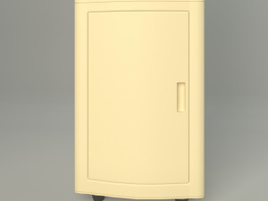 Water Dispenser with cabinet Modelo 3D