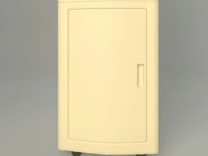 Dispensador de agua con gabinete Modelo 3D