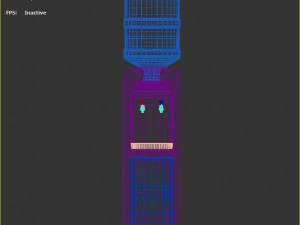 Dispensador de agua con gabinete Modelo 3D