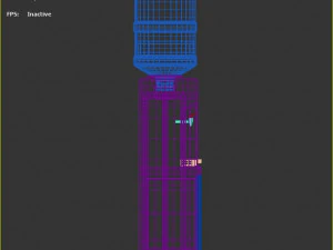 Dispensador de agua con gabinete Modelo 3D