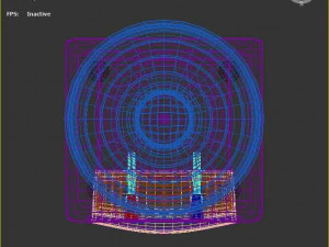 Dispensador de agua con gabinete Modelo 3D