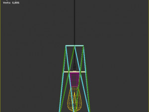 Pack of lamps with vintage bulb Modelo 3D