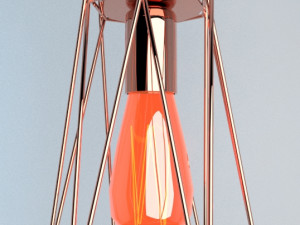 Pack of lamps with vintage bulb Modelo 3D