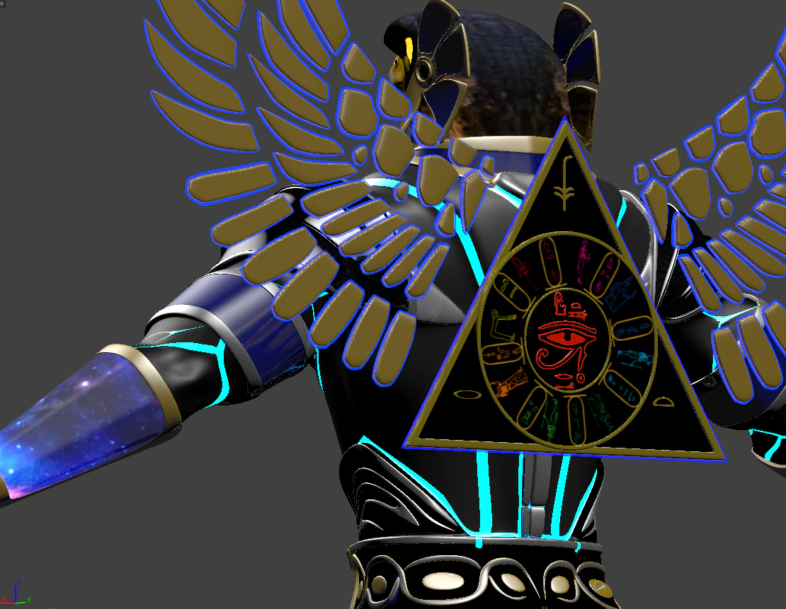 amon-ra 3D Model .c4d .max .obj .3ds .fbx .stl .blend 