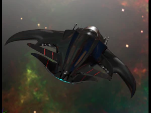starship 3D Model