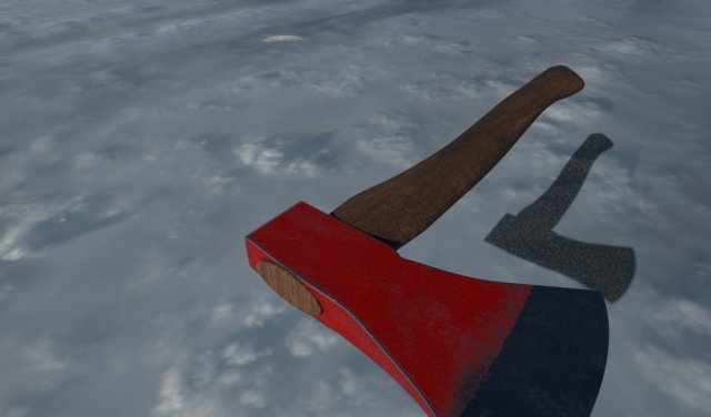 fireaxe 3D-Modell .c4d .max .obj .3ds .fbx .stl .blend 