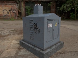 electrical transformer Modello 3D