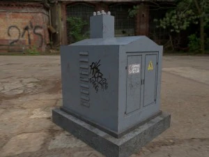 elektrik trafosu 3D Model