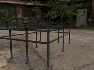 hangar frame 3D Модель