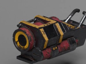 bilim kurgu motoru 3D Model