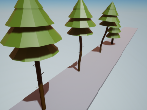 low poly trees pack 18 in 1 3D Модель
