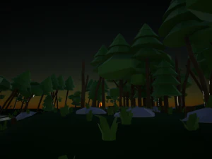 low poly trees pack 18 in 1 3D Model