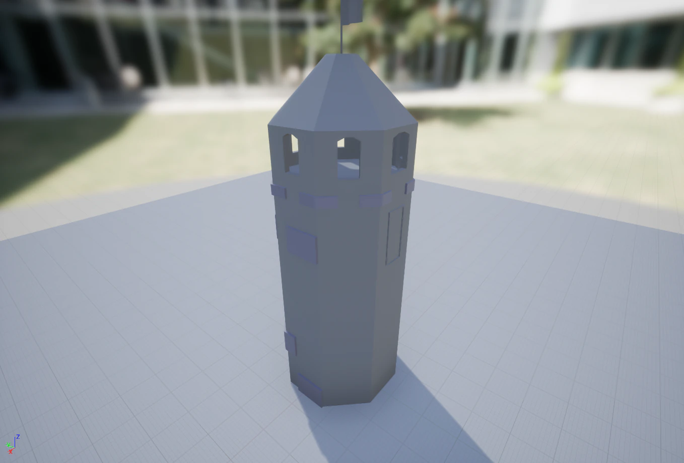 low poly castle pack 3D Model .c4d .max .obj .3ds .fbx .stl .blend 