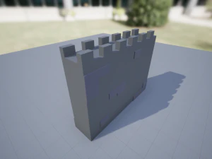 low poly castle pack 3D Model