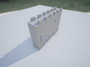 low poly castle pack Modello 3D