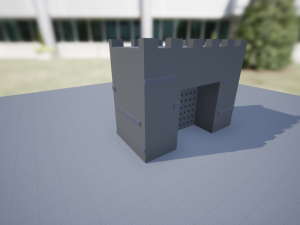 low poly castle pack Modello 3D