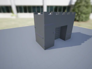 low poly castle pack 3D Model