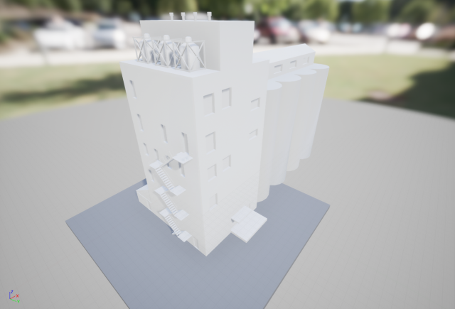 silo 3D Model .c4d .max .obj .3ds .fbx .stl .blend 