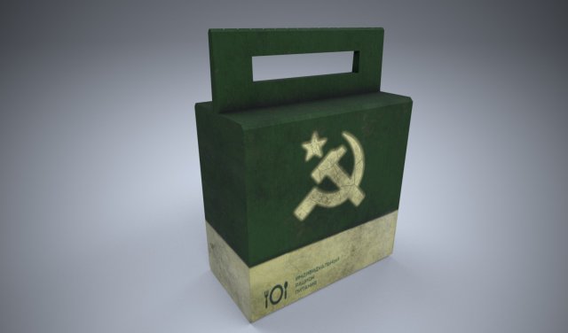 military food pack 3D मॉडल .c4d .max .obj .3ds .fbx .stl .blend 