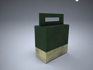 military food pack 3D मॉडल