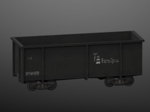vagon 2 types Modelo 3D