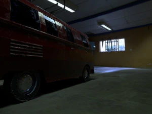 vw t1 low poly 3D Model
