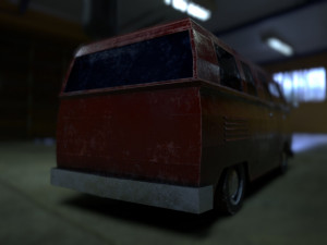 vw t1 low poly 3D मॉडल