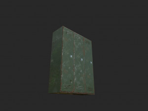 locker 3D Model