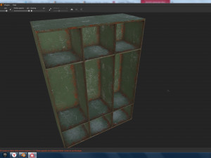 locker 3D Model