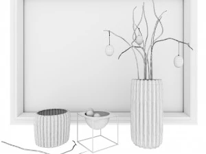 set of vases 3D Model