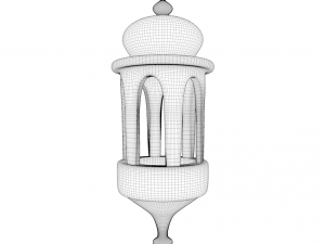 head of minaret 3D 모델