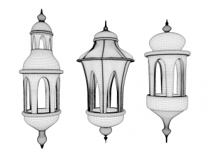 head of minaret 3D 모델