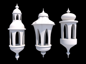 head of minaret 3D 모델