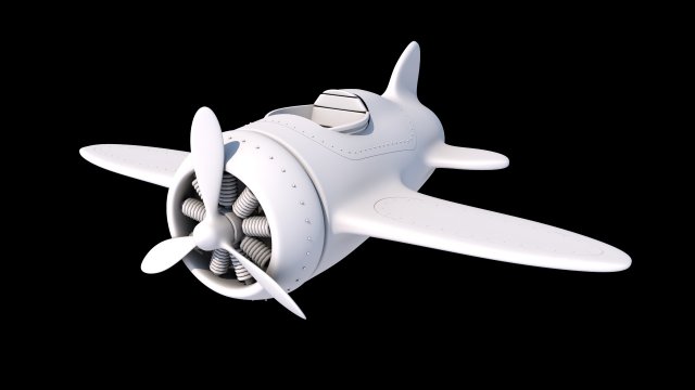 airplane 3Dモデル .c4d .max .obj .3ds .fbx .stl .blend 