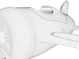airplane 3Dモデル