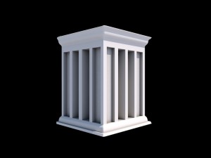 temple 3D मॉडल