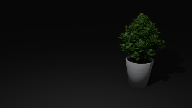 simple modern pot low poly 3Dモデル .c4d .max .obj .3ds .fbx .stl .blend 