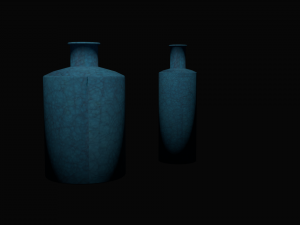 simple modern pot low poly 3D 모델